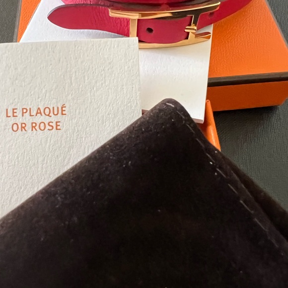 HERMES LE BRACELET CLIC CADENAS 18K ROSE GOLD - Picture 9 of 10